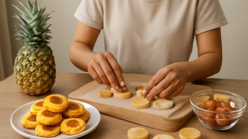 How to Make Pineapple Tarts at Home