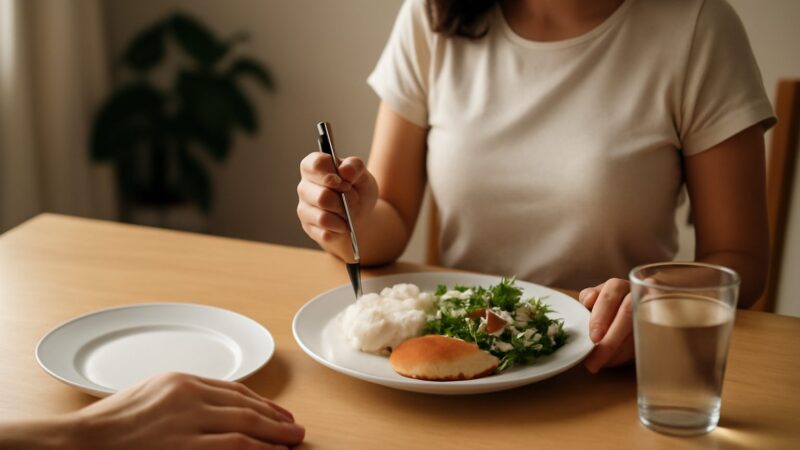 Portion Control and Mindful Eating Out