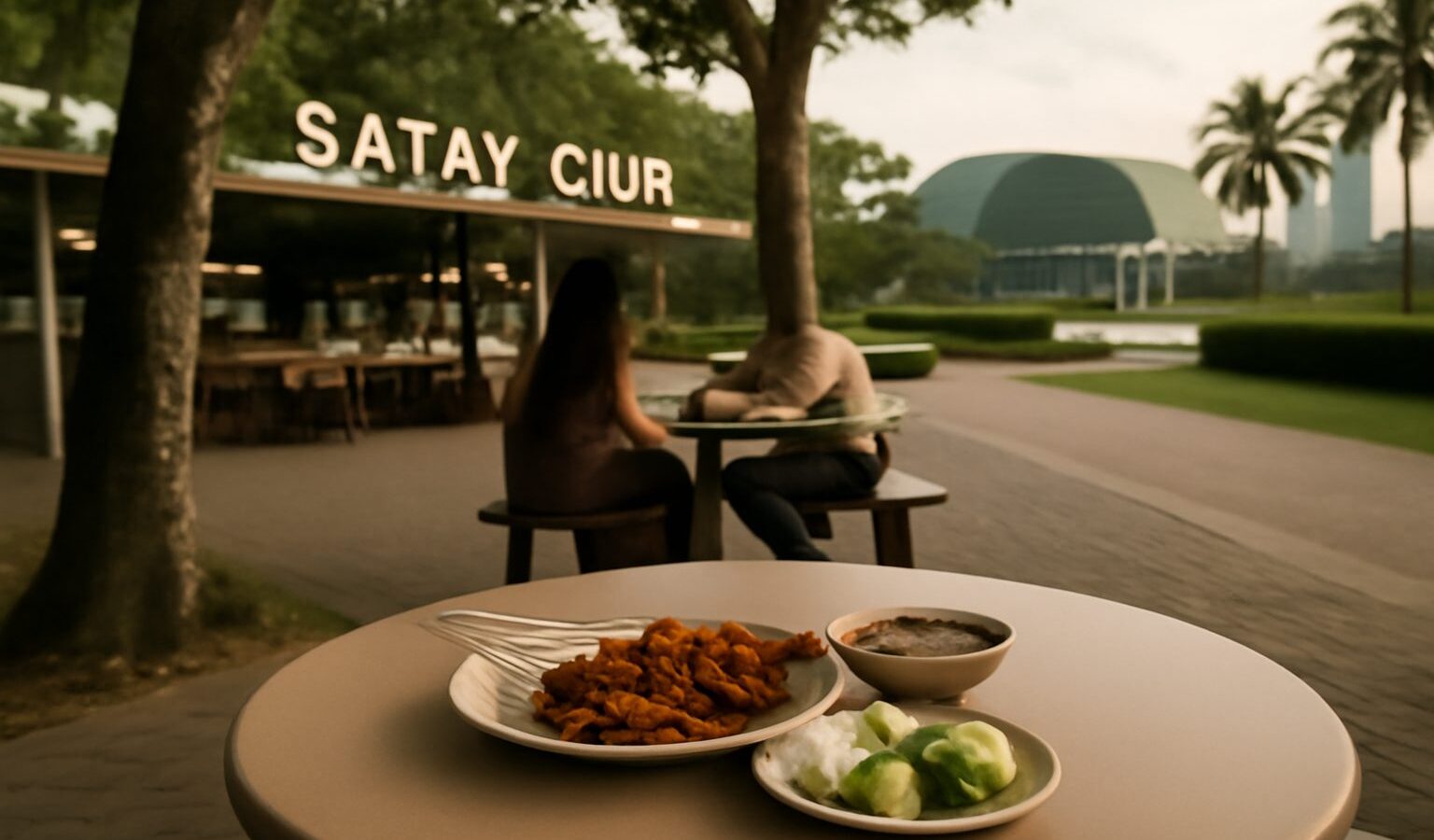 The Satay Club and Esplanade Park Heritage