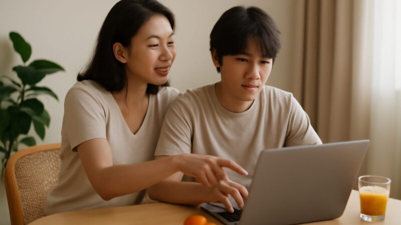 Helping Your Teen Build Healthy Online Habits