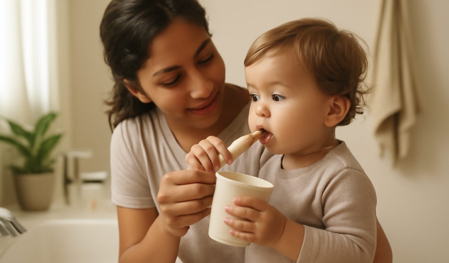 Toddler Tooth Brushing and Oral Care
