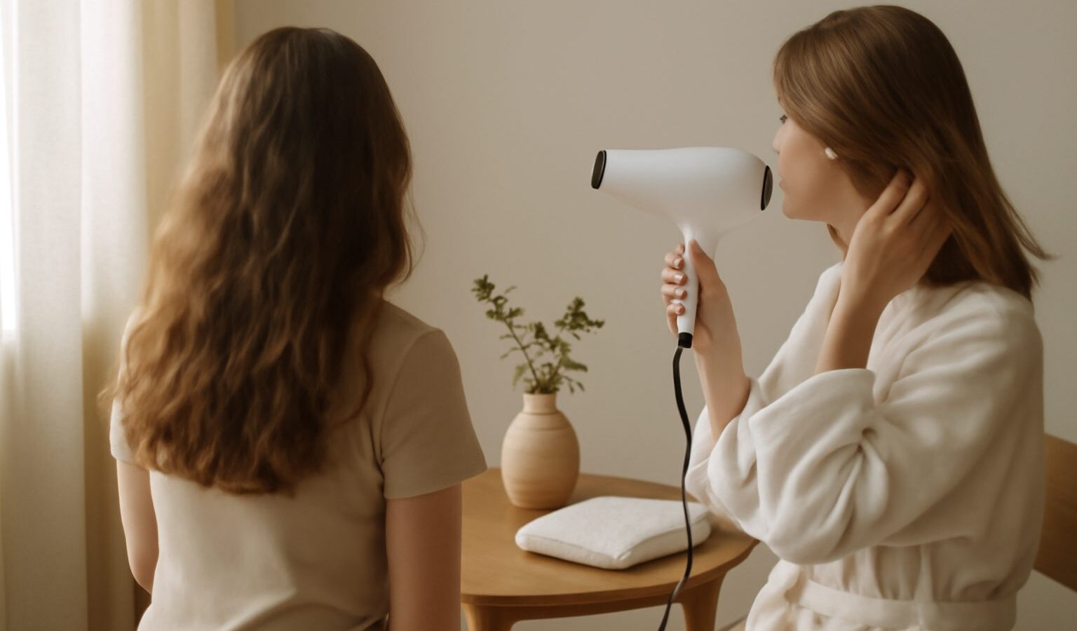 Air-Drying vs Blow-Drying Your Hair