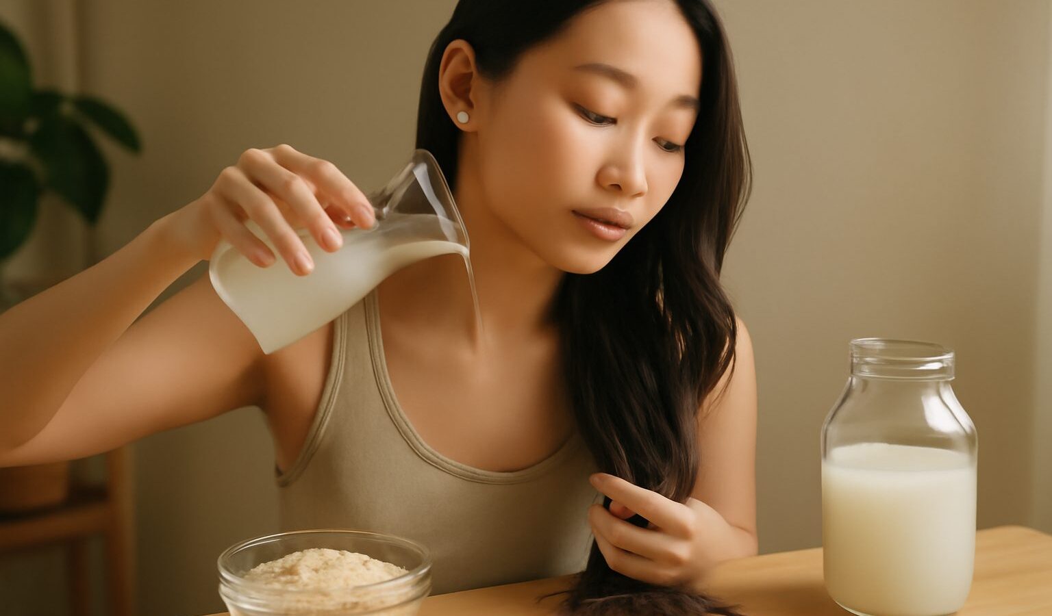 Rice Water for Hair