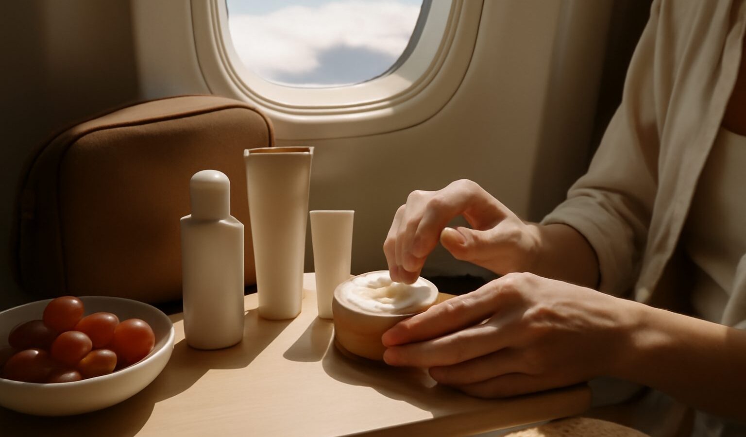 Skincare for Travel and Flights