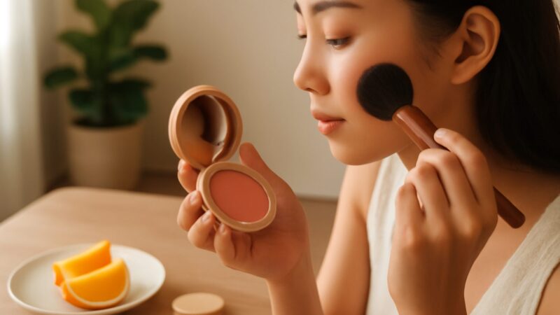 Where to Apply Blush