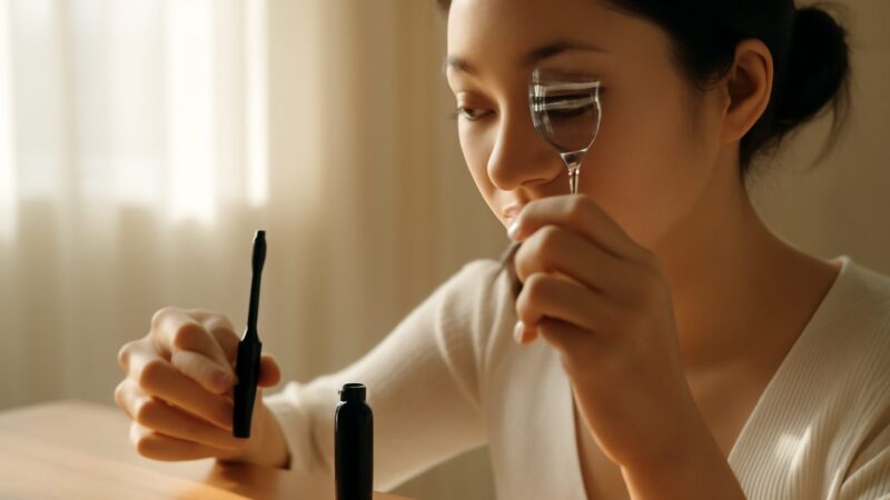 Mascara and Curling Your Lashes