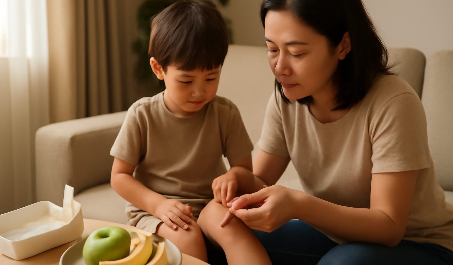 Caring for a Child's Cut or Graze