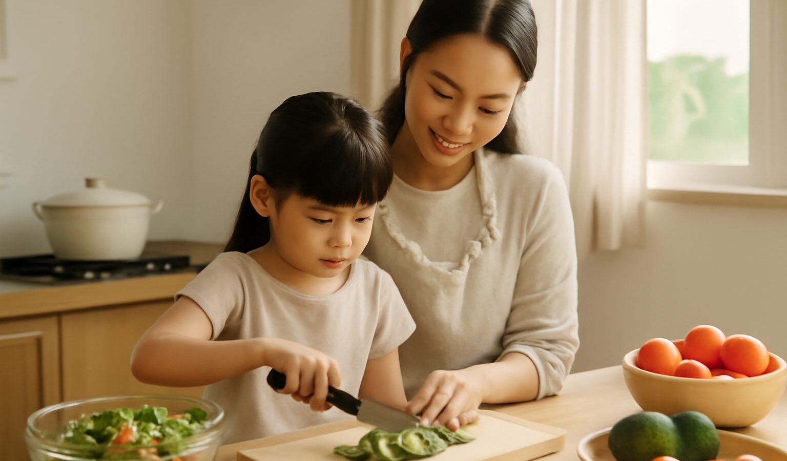 Teaching Your Child Kitchen and Cooking Skills