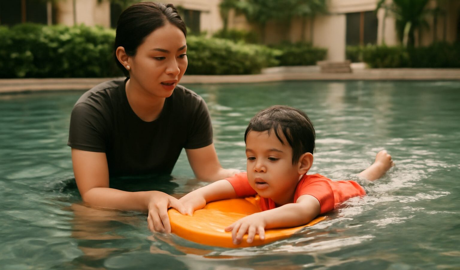 Teaching Your Child to Swim Safely