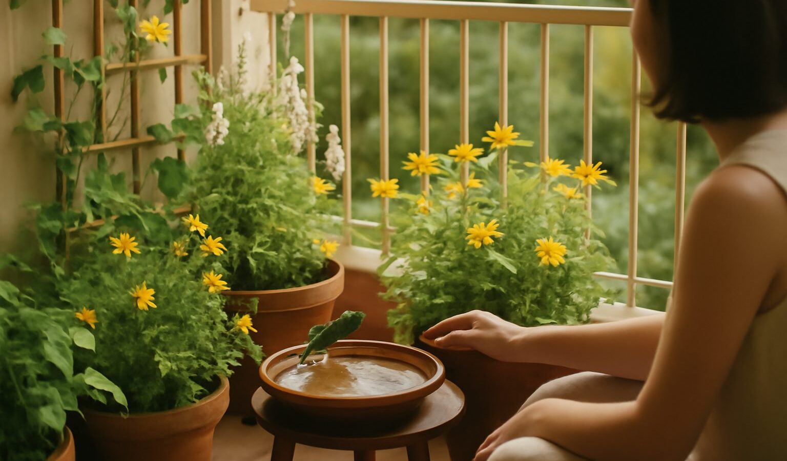 Creating a Wildlife-Friendly Balcony