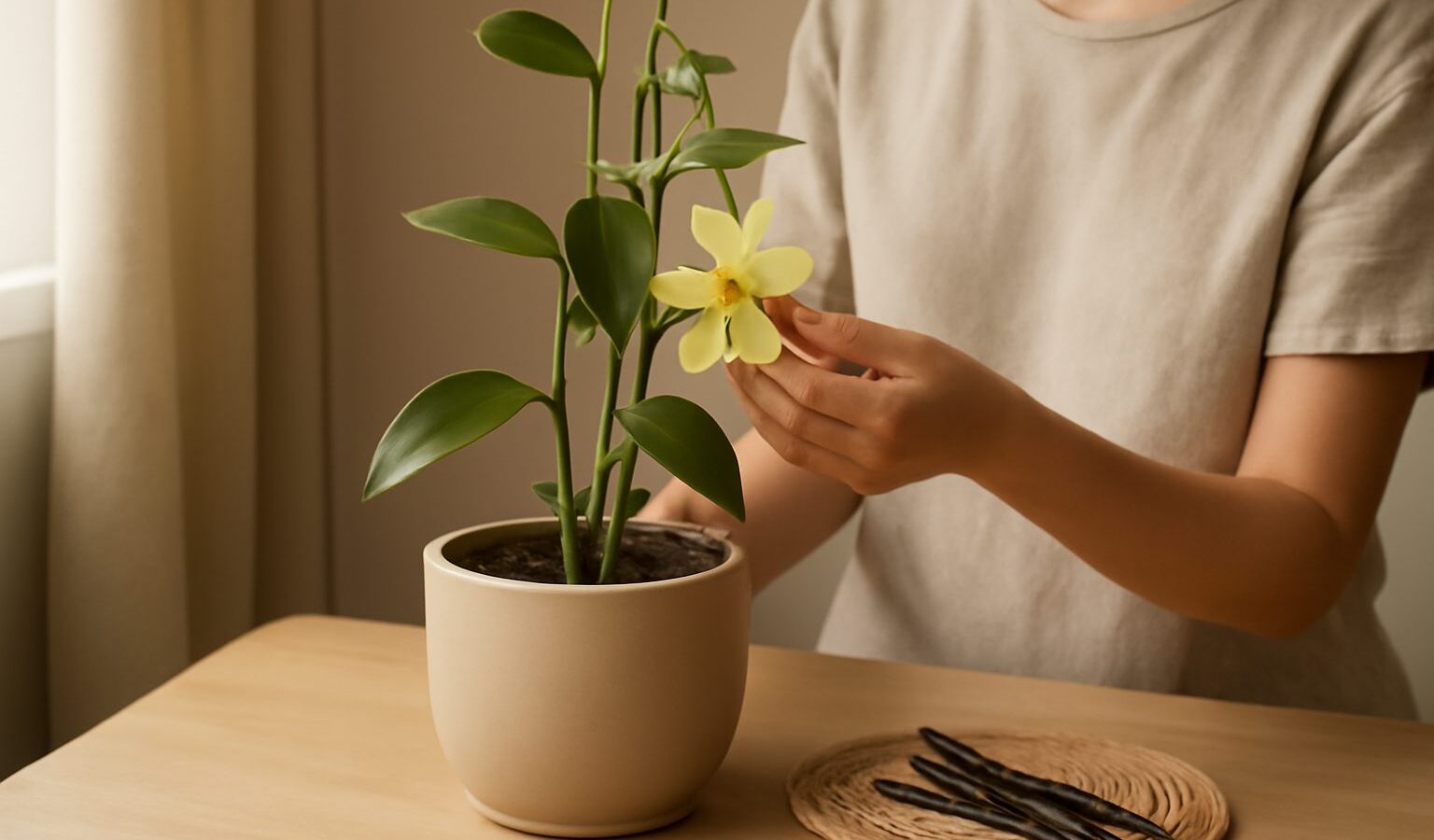 Growing a Vanilla Orchid
