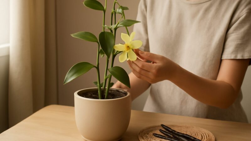 Growing a Vanilla Orchid