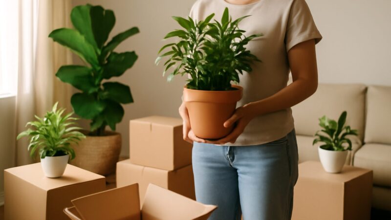 How to Move House With Your Plants