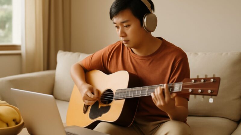 Practising With Backing Tracks