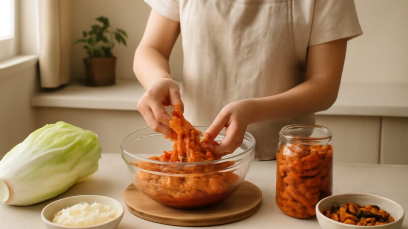 Kimchi Making at Home