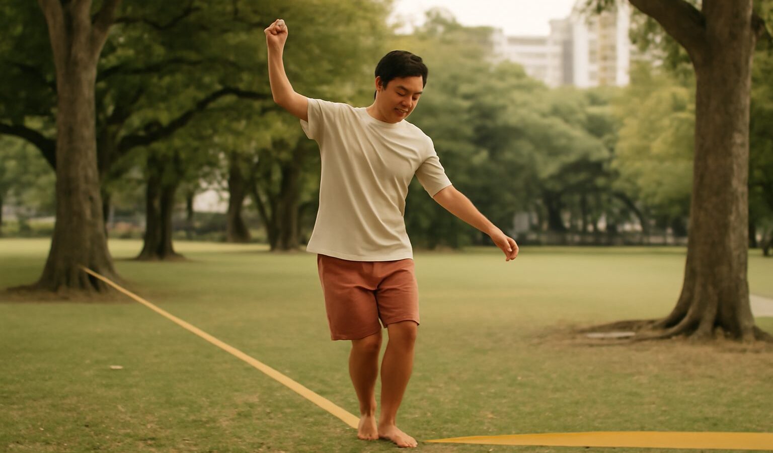 Slacklining as a Hobby