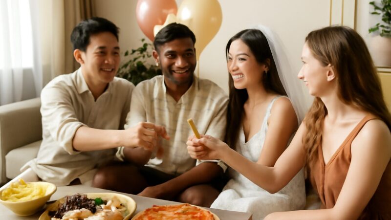 A Combined Bachelor and Bachelorette Party