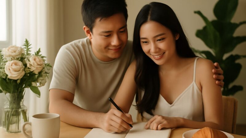 Writing Your Love Story for Your Wedding Website